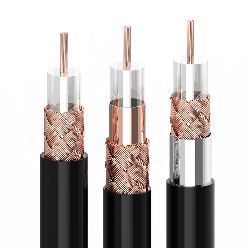RG6/U 60 % Abdeckung 3 GHz getestetes Koaxialkabel für CATV Matv
